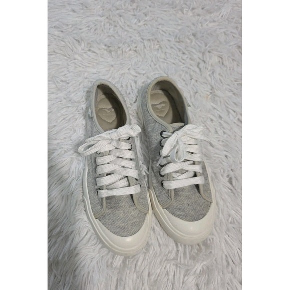 Rocket Dog Shoes - Rocket Dog Women's Gray Canvas Casual Workwear Lace Up Sneakers‎ Size 7.5